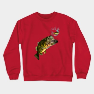 LARGEMOUTH BASS Crewneck Sweatshirt